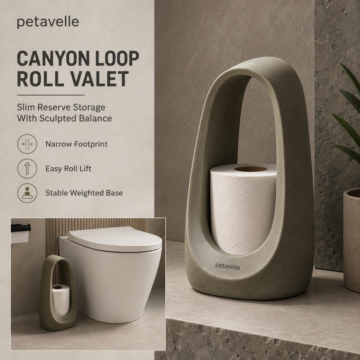 Petavelle™ Stonebridge Reserve Roll Valet