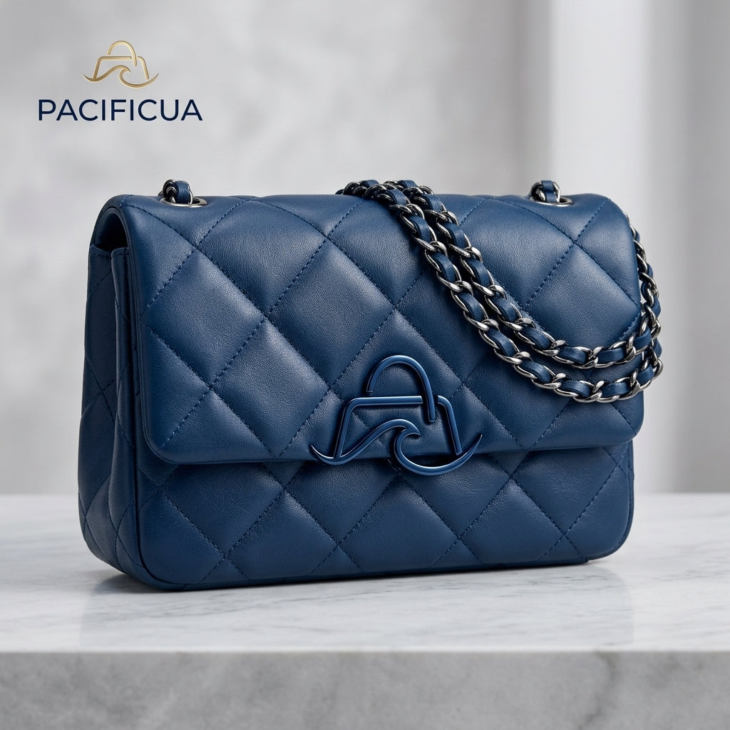 Pacificua™ Azure Quilt Chain Bag
