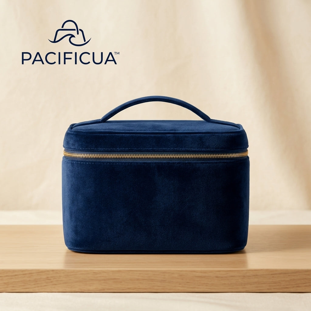 Pacificua™ Velvet Cosmetic Organizer Bag
